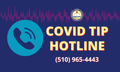 COVID-19 Tip Hotline COVID-19 Tip Hotline